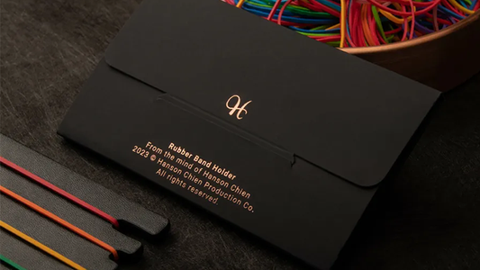 Rubber Band Holder (Gimmick and Online Instructions) by Hanson Chien - Trick alternate view - Wizard Magic Shop