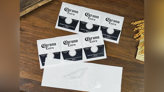 Refilled - Replacement Stickers (20 Sets) by Henry Harrius - Trick alternate view - Wizard Magic Shop