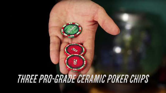 The Ying Yang Poker Chips (Gimmicks and Online Instructions) - Trick alternate view - Wizard Magic Shop