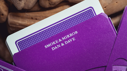 Smoke & Mirrors V9, Purple (Standard) Edition Playing Cards by Dan & Dave