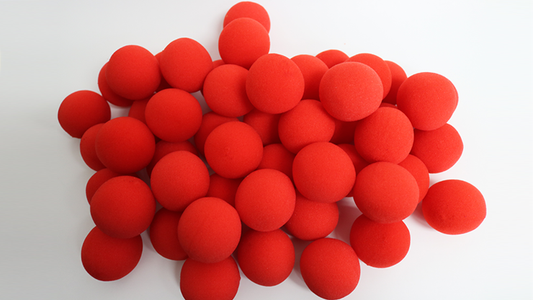 1.5 inch PRO Sponge Ball (Red) Bag of 50 from Magic by Gosh - Wizard Magic Shop