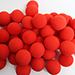 1.5 inch PRO Sponge Ball (Red) Bag of 50 from Magic by Gosh alternate view - Wizard Magic Shop
