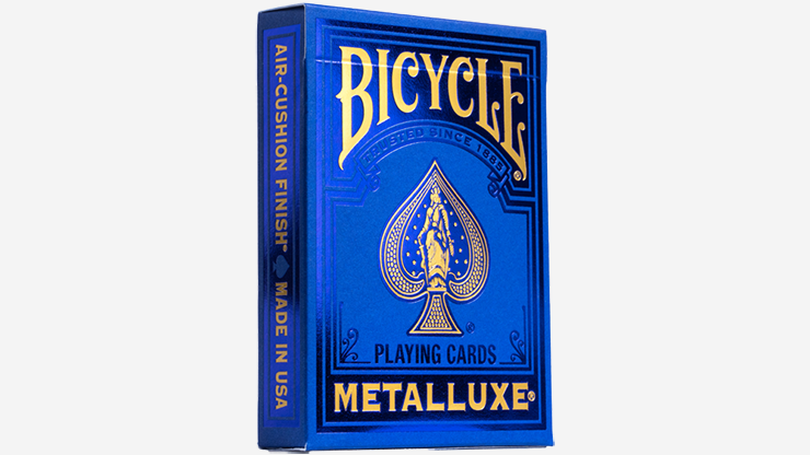 Bicycle Metalluxe Blue Playing Cards by US Playing Card Co.