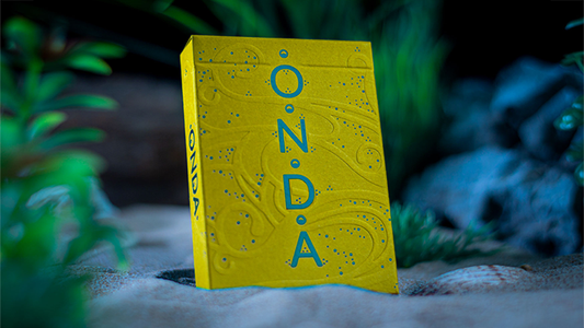ONDA V2 (Yellow) by Jocu Playing Cards - Wizard Magic Shop