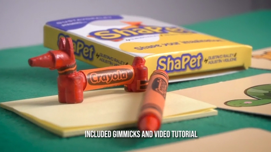 SHAPET (Gimmicks and Online Instructions) by Gustavo Raley - Trick alternate view - Wizard Magic Shop