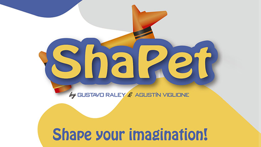 SHAPET (Gimmicks and Online Instructions) by Gustavo Raley - Trick - Wizard Magic Shop