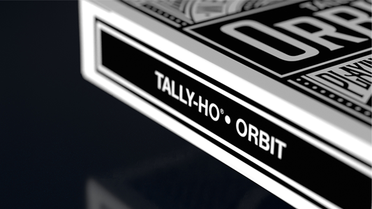 Orbit Tally Ho Circle Back (Black) Playing Cards alternate view - Wizard Magic Shop