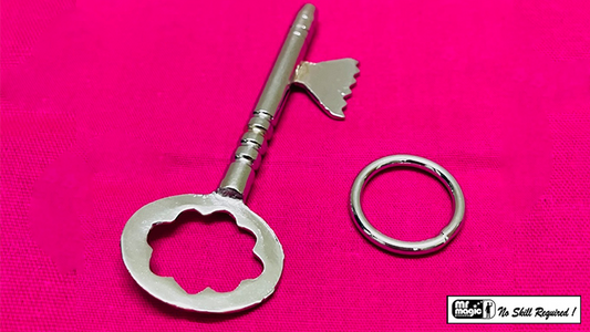 Key and Ring Mystery Puzzle by Mr. Magic - Trick - Wizard Magic Shop