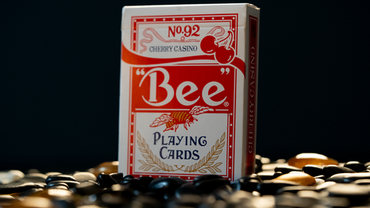 Limited Bee X Cherry (Red) Playing Cards - Wizard Magic Shop