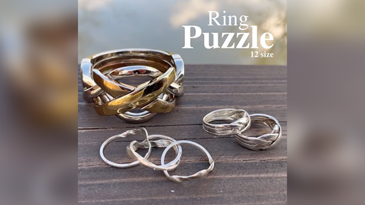 Puzzle Ring Taille 12 (Gimmick et instructions en ligne) - Astuce 