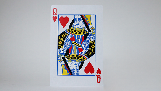 Bicycle Jumbo Queen of Hearts 2 of Club - Wizard Magic Shop