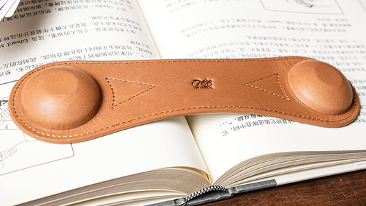 Leather Book Weight (Brown) by TCC Presents - Wizard Magic Shop