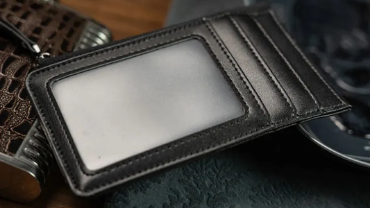 INTO Wallet (Top Grain Leather) by TCC Magic - Trick alternate view - Wizard Magic Shop