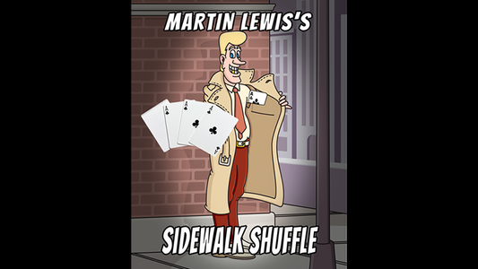 Sidewalk Shuffle POKER SIZE by Martin Lewis - Trick - Wizard Magic Shop