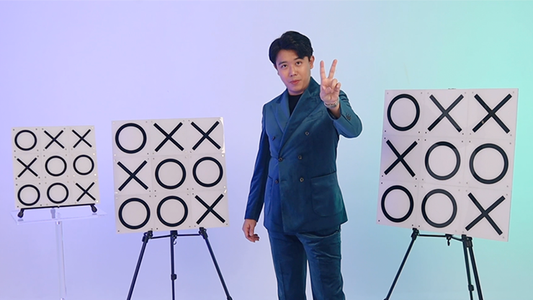 TIC TAC TOE PRO V2 PARLOR (Gimmick and Online Instructions) by Bond Lee and Kaifu Wang alternate view - Wizard Magic Shop