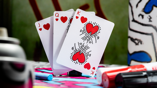 Keith Haring Playing Cards by theory11 alternate view - Wizard Magic Shop