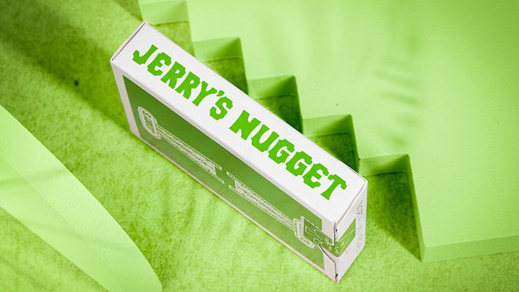 Naipes Jerry's Nugget Monotone (verde metálico)