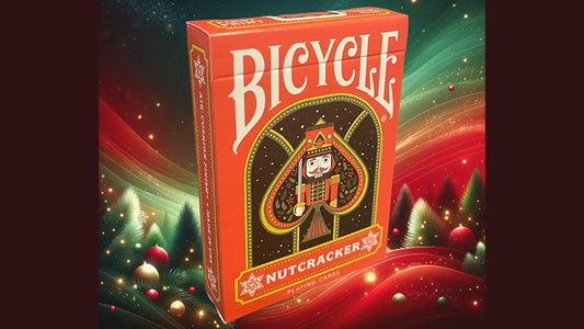 Bicycle Nutcracker (Red) Playing Cards - Wizard Magic Shop