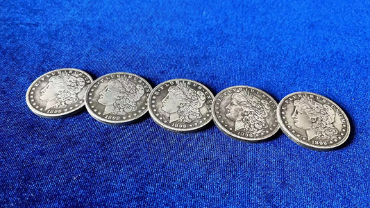 NORMAL MORGAN COIN (5 Dollar Sized Replica Coins) by N2G - Trick - Wizard Magic Shop