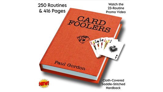 CARD FOOLERS by Paul Gordon - Book - Wizard Magic Shop