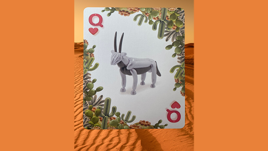 Bicycle Balloon Desert (Stripper) Playing Cards alternate view - Wizard Magic Shop