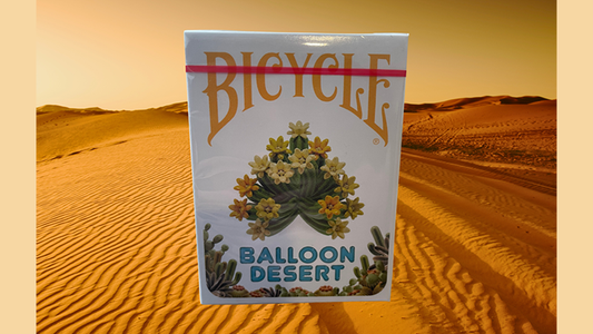 Bicycle Balloon Desert (Stripper) Playing Cards - Wizard Magic Shop