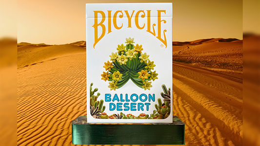 Gilded Bicycle Balloon Desert Playing Cards - Wizard Magic Shop