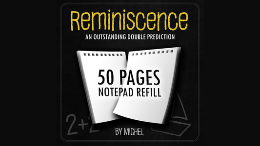 Refill for Reminiscence (50 pages) by Michel - Trick - Wizard Magic Shop