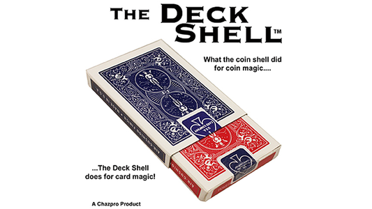 Deck Shell 2.0 Set (Blue Bicycle) by Chazpro Magic - Trick - Wizard Magic Shop