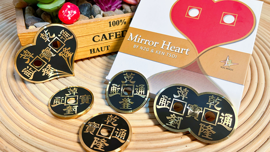 Mirror Heart Black by N2G & Ken Tsoi (Gimmicks and online instructions) - Trick - Wizard Magic Shop