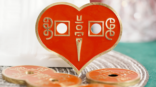 Mirror Heart Red by N2G & Ken Tsoi (Gimmicks and online instructions) - Trick - Wizard Magic Shop