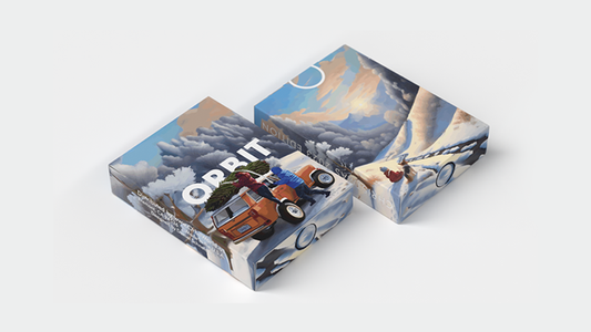 Orbit Christmas V3 Playing Cards - Wizard Magic Shop