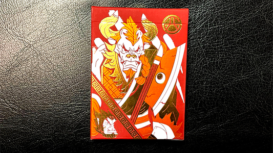 Bull Demon King Craft (Confusion Red) Playing Cards - Wizard Magic Shop