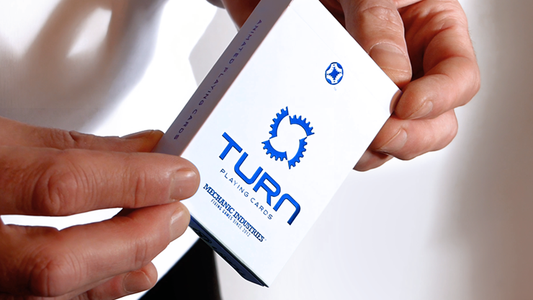 TURN (Blue) Playing Cards by Mechanic Industries - Trick - Wizard Magic Shop