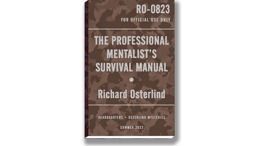 Le manuel de survie du mentaliste professionnel par Richard Osterlind - Livre