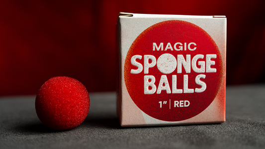 Magic Sponge Balls 4PK RED 1" by Murphy's Magic - Wizard Magic Shop