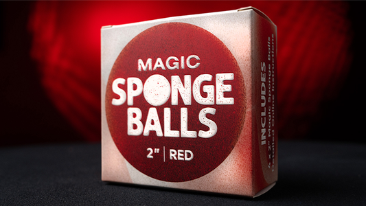 Magic Sponge Balls 4PK RED 2" by Murphy's Magic - Wizard Magic Shop