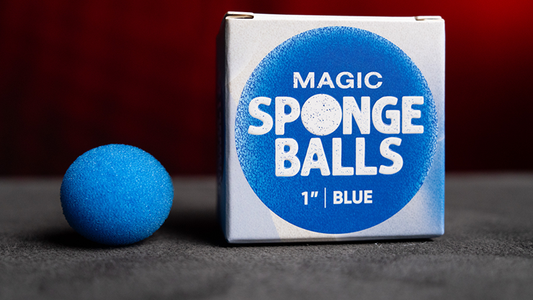Magic Sponge Balls 4PK BLUE 1" by Murphy's Magic - Wizard Magic Shop