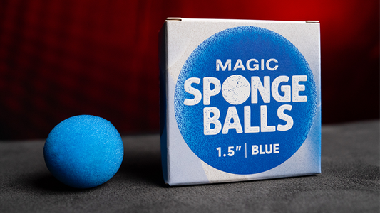 Magic Sponge Balls 4PK BLUE 1.5" by Murphy's Magic - Wizard Magic Shop