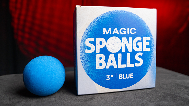 Magic Sponge Balls 4PK BLUE 3" by Murphy's Magic