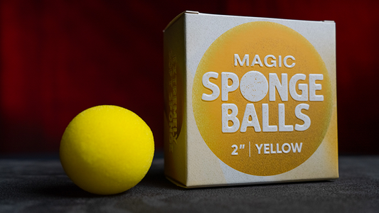 Magic Sponge Balls 4PK YELLOW 2" by Murphy's Magic - Wizard Magic Shop