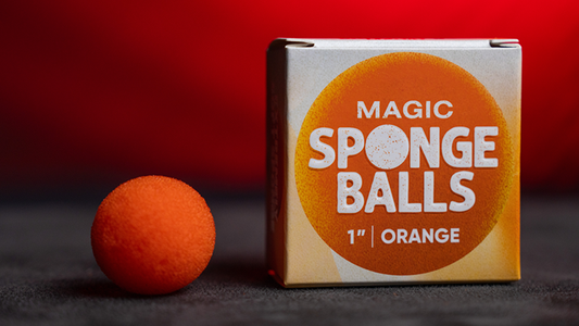 Magic Sponge Balls 4PK ORANGE 1" by Murphy's Magic - Wizard Magic Shop