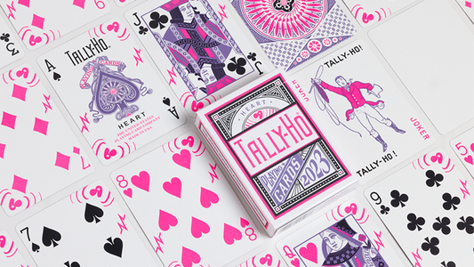 Tally Ho Circle Back Heart Playing Cards by US Playing Card Co. alternate view - Wizard Magic Shop