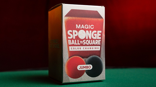 Magic Color Changing Sponge Ball to Square JUMBO 2.5" by Murphy's Magic - Wizard Magic Shop