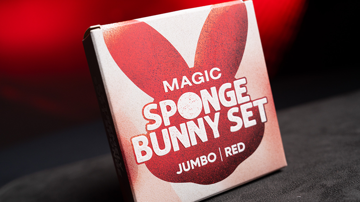 Magic Sponge Bunny Rabbit Set (Red) by Murphy's Magic