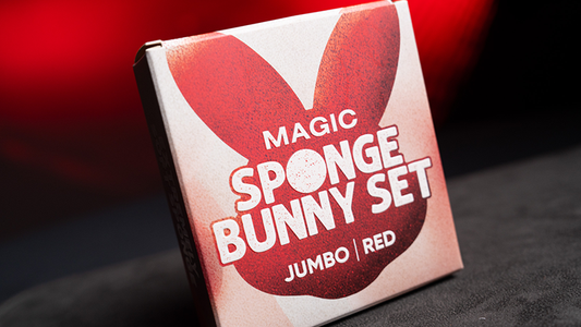 Magic Sponge Bunny Rabbit Set (Red) by Murphy's Magic - Wizard Magic Shop