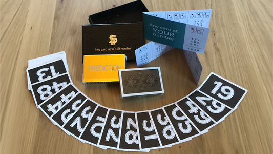 Any Card at Your Number (Gimmicks and Online Instructions) by Leo Smetsers - Trick - Wizard Magic Shop