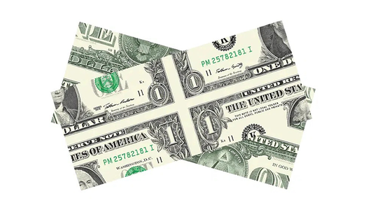 MAGIC MISMADE BILL (USD 1 Dollar Bill) by Diamond Jim Tyler - Wizard Magic Shop