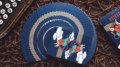 The Dragon (Blue) Playing Cards