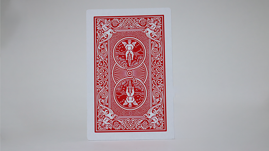 Bicycle Jumbo King Reveal (Red) by Murphys Magic alternate view - Wizard Magic Shop